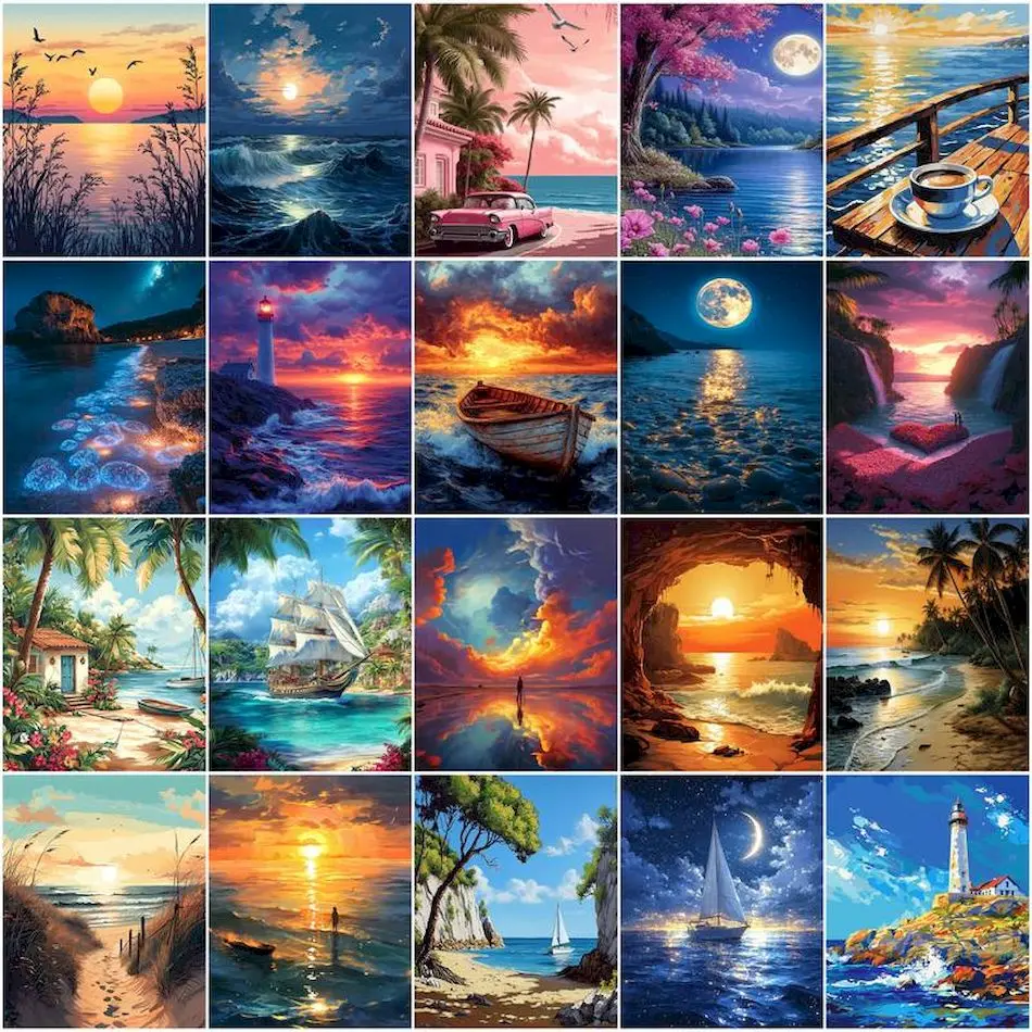 Картины по номерам, морской пе – обзор и цена Photography Design